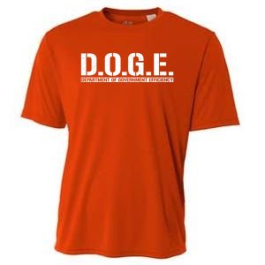 Doge D.O.G.E. Department Of Government Cooling Performance Crew T-Shirt