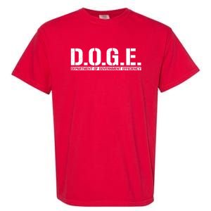 Doge D.O.G.E. Department Of Government Garment-Dyed Heavyweight T-Shirt