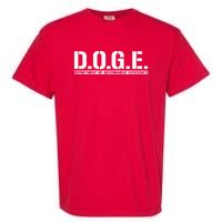 Doge D.O.G.E. Department Of Government Garment-Dyed Heavyweight T-Shirt