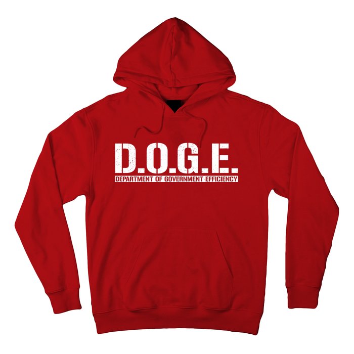 Doge D.O.G.E. Department Of Government Hoodie