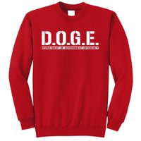 Doge D.O.G.E. Department Of Government Sweatshirt