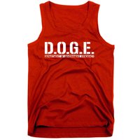 Doge D.O.G.E. Department Of Government Tank Top