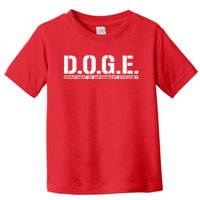 Doge D.O.G.E. Department Of Government Toddler T-Shirt