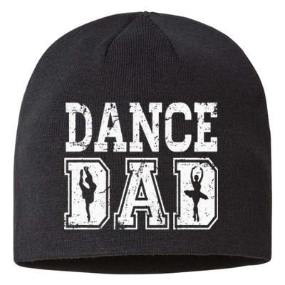 Distressed Dance Dad Ballet Great Gift For Men Sustainable Beanie