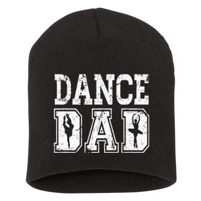 Distressed Dance Dad Ballet Great Gift For Men Short Acrylic Beanie