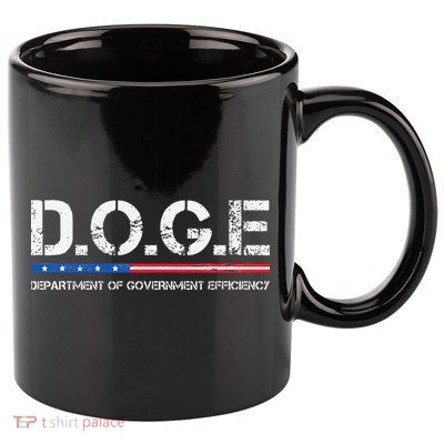 Doge D.O.G.E. Department Of Government Efficiency 11oz C Handle Ceramic Mug
