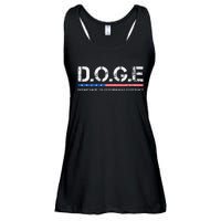 Doge D.O.G.E. Department Of Government Efficiency Ladies Essential Flowy Tank