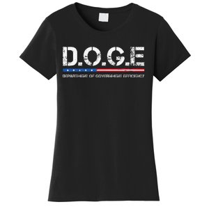 Doge D.O.G.E. Department Of Government Efficiency Women's T-Shirt