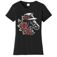 Derby Day Ddress 2024 Funny Hat Horse Racing Derby Women's T-Shirt