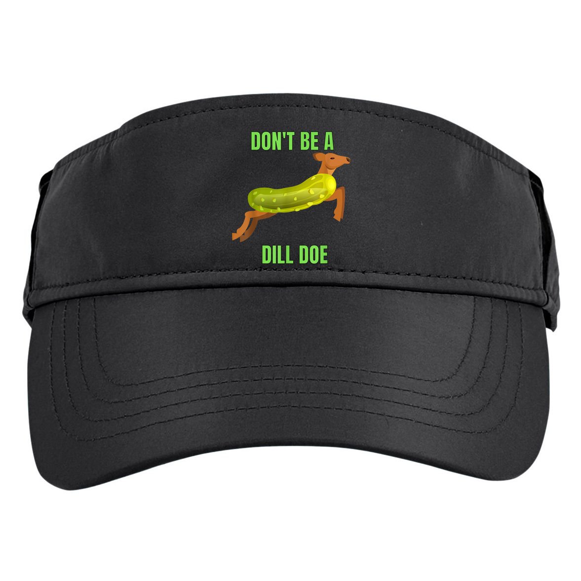 Dill Doe Dill Pickle Adult Drive Performance Visor