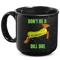 Dill Doe Dill Pickle 15oz Campfire Ceramic Mug