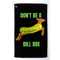 Dill Doe Dill Pickle Golf Towel