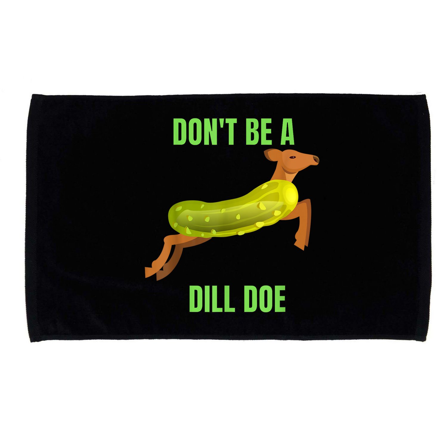 Dill Doe Dill Pickle Microfiber Hand Towel