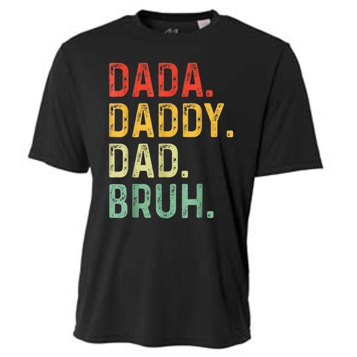 Dada Daddy Dad Bruh Gifts Fathers Day Dad Cooling Performance Crew T-Shirt