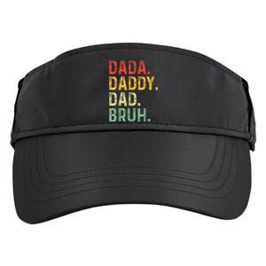 Dada Daddy Dad Bruh Gifts Fathers Day Dad Adult Drive Performance Visor