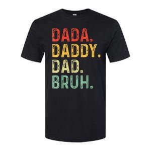 Dada Daddy Dad Bruh Gifts Fathers Day Dad Softstyle CVC T-Shirt