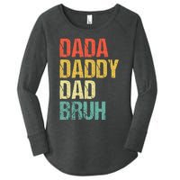 Dada Daddy Dad Bruh Women's Perfect Tri Tunic Long Sleeve Shirt