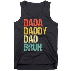 Dada Daddy Dad Bruh Tank Top