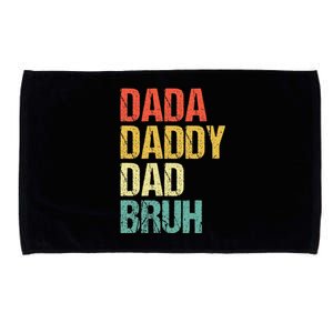 Dada Daddy Dad Bruh Microfiber Hand Towel