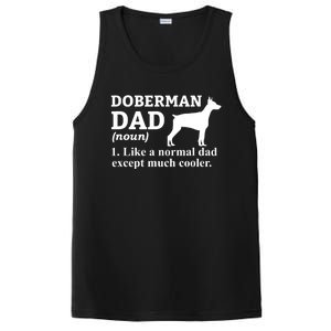 Doberman Dad Doberman Pinscher Dog PosiCharge Competitor Tank