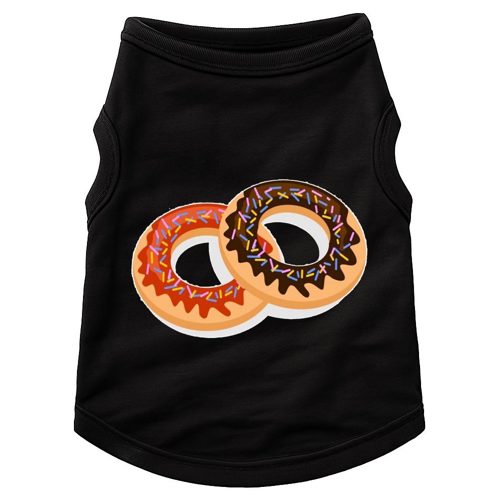 Dual Doughnuts Doggie Tank