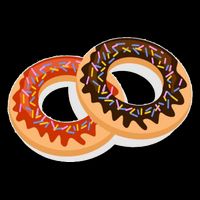 Dual Doughnuts Flexfit Unipanel Trucker Cap