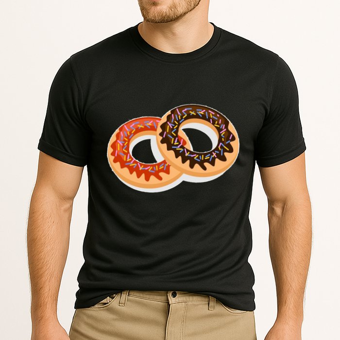 Dual Doughnuts Cooling Performance Crew T-Shirt