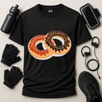 Dual Doughnuts Cooling Performance Crew T-Shirt
