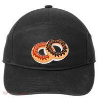 Dual Doughnuts 7-Panel Snapback Hat