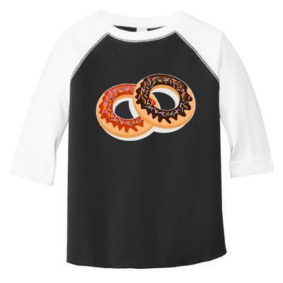 Dual Doughnuts Toddler Fine Jersey T-Shirt