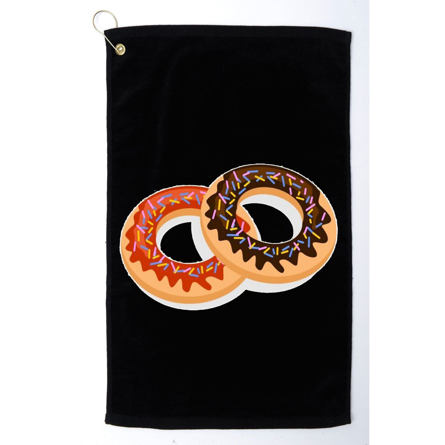 Dual Doughnuts Golf Towel