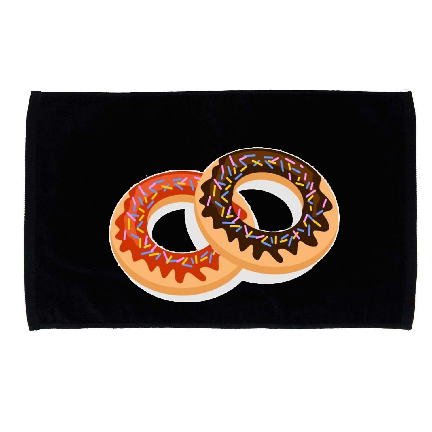 Dual Doughnuts Microfiber Hand Towel