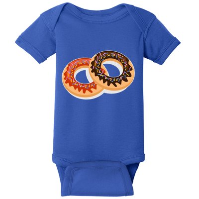Dual Doughnuts Baby Bodysuit