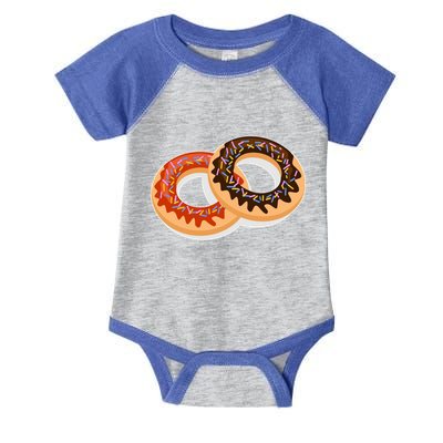 Dual Doughnuts Infant Baby Jersey Bodysuit
