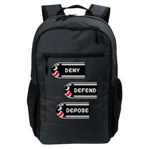 Deny Defend Depose Banzai Bill Daily Commute Backpack