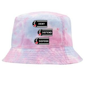 Deny Defend Depose Banzai Bill Tie-Dyed Bucket Hat