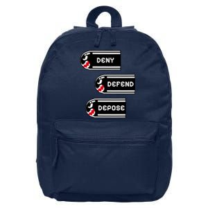 Deny Defend Depose Banzai Bill 16 in Basic Backpack