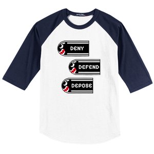 Deny Defend Depose Banzai Bill Baseball Sleeve Shirt