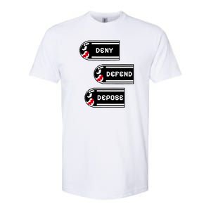 Deny Defend Depose Banzai Bill Softstyle CVC T-Shirt