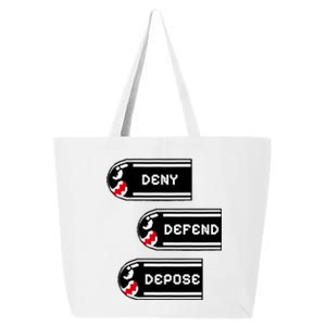 Deny Defend Depose Banzai Bill 25L Jumbo Tote