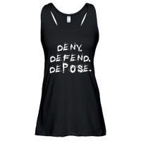 Deny Defend Depose Ladies Essential Flowy Tank