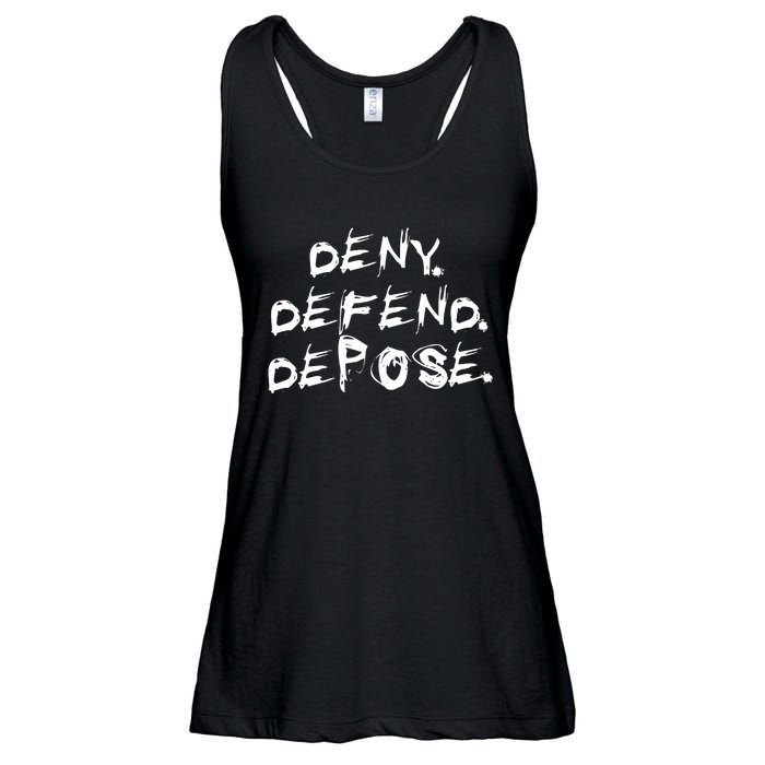 Deny Defend Depose Ladies Essential Flowy Tank