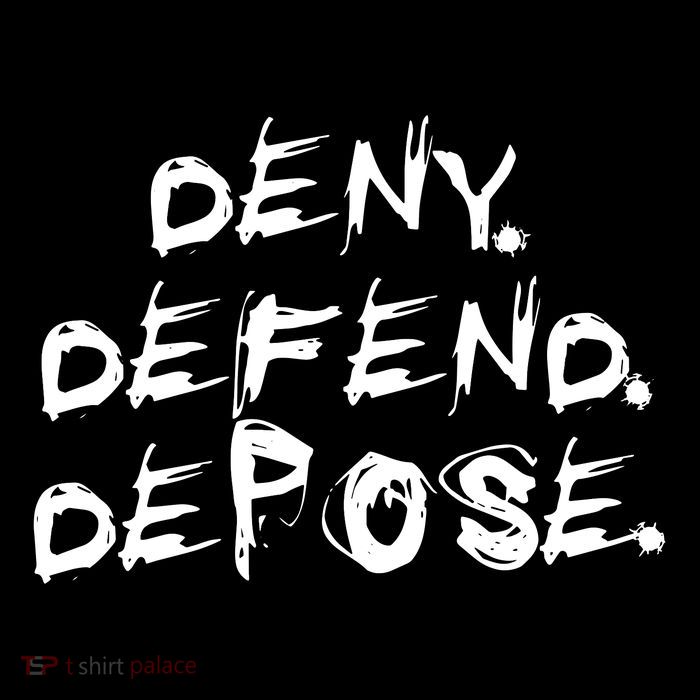 Deny Defend Depose Wool Snapback Cap