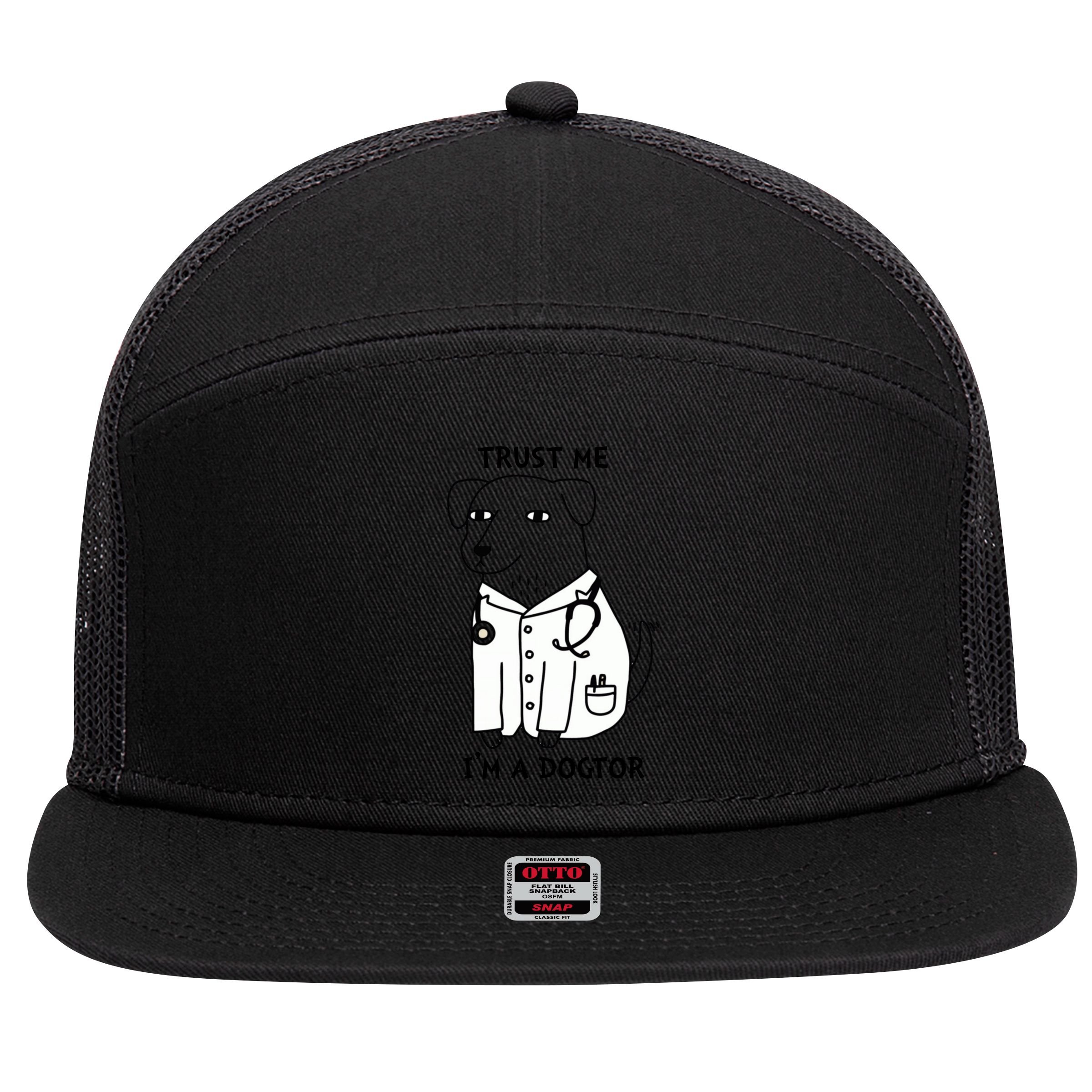 Dogtor Dog Doctor 7 Panel Mesh Trucker Snapback Hat