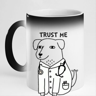 Dogtor Dog Doctor 11oz Black Color Changing Mug