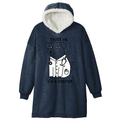 Dogtor Dog Doctor Hooded Wearable Blanket