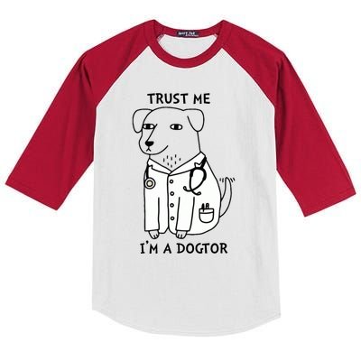 Dogtor Dog Doctor Kids Colorblock Raglan Jersey