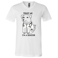 Dogtor Dog Doctor V-Neck T-Shirt