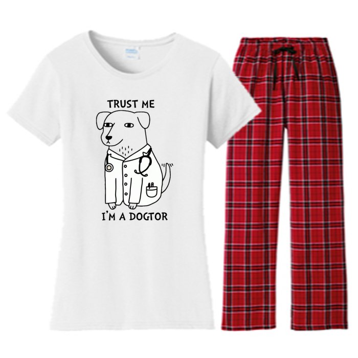 Dogtor Dog Doctor Women's Flannel Pajama Set