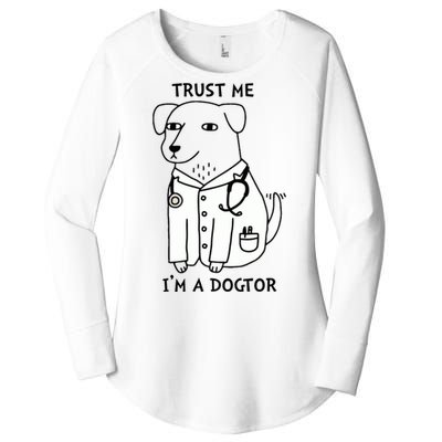 Dogtor Dog Doctor Women's Perfect Tri Tunic Long Sleeve Shirt